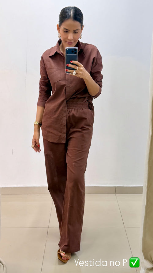 Conjunto Marly | Algodão com Linho