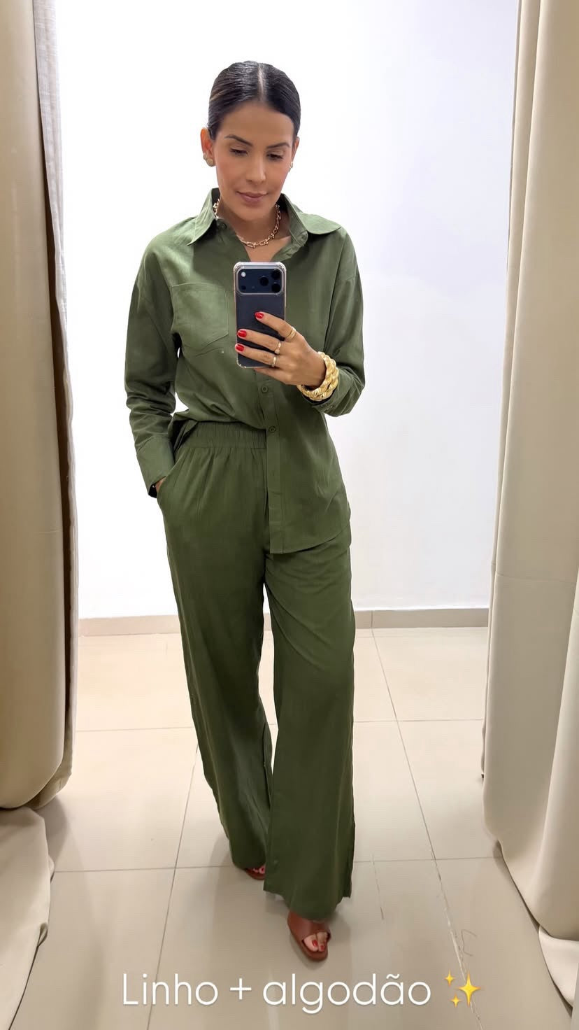 Conjunto Marly | Algodão com Linho